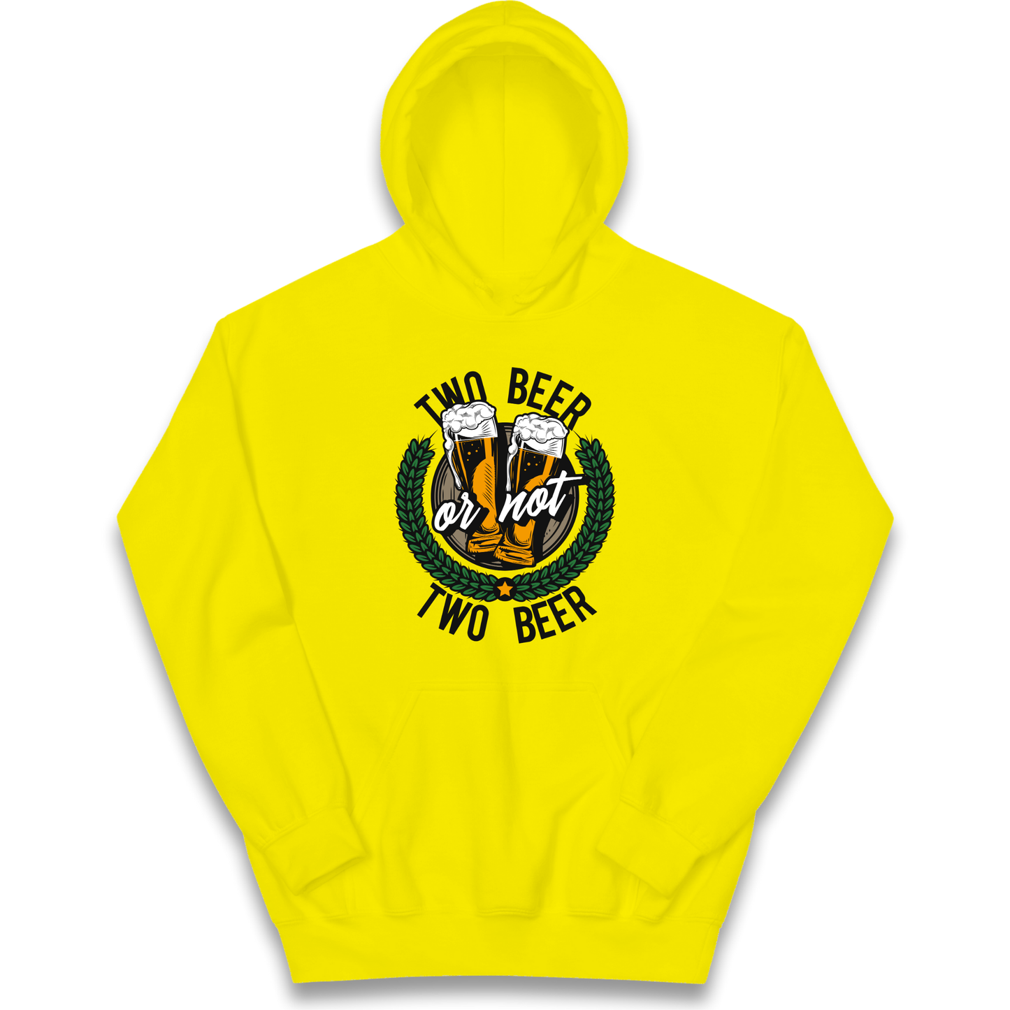 Two Beer or not Two Beer kids hoodie