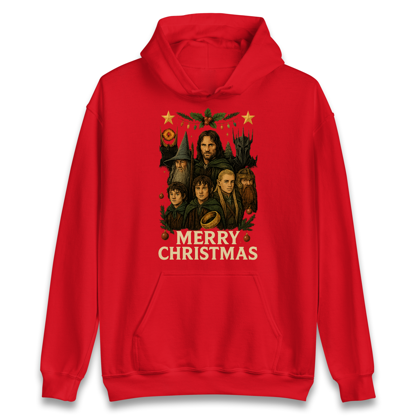Lord of The Rings Christmas Hoodie