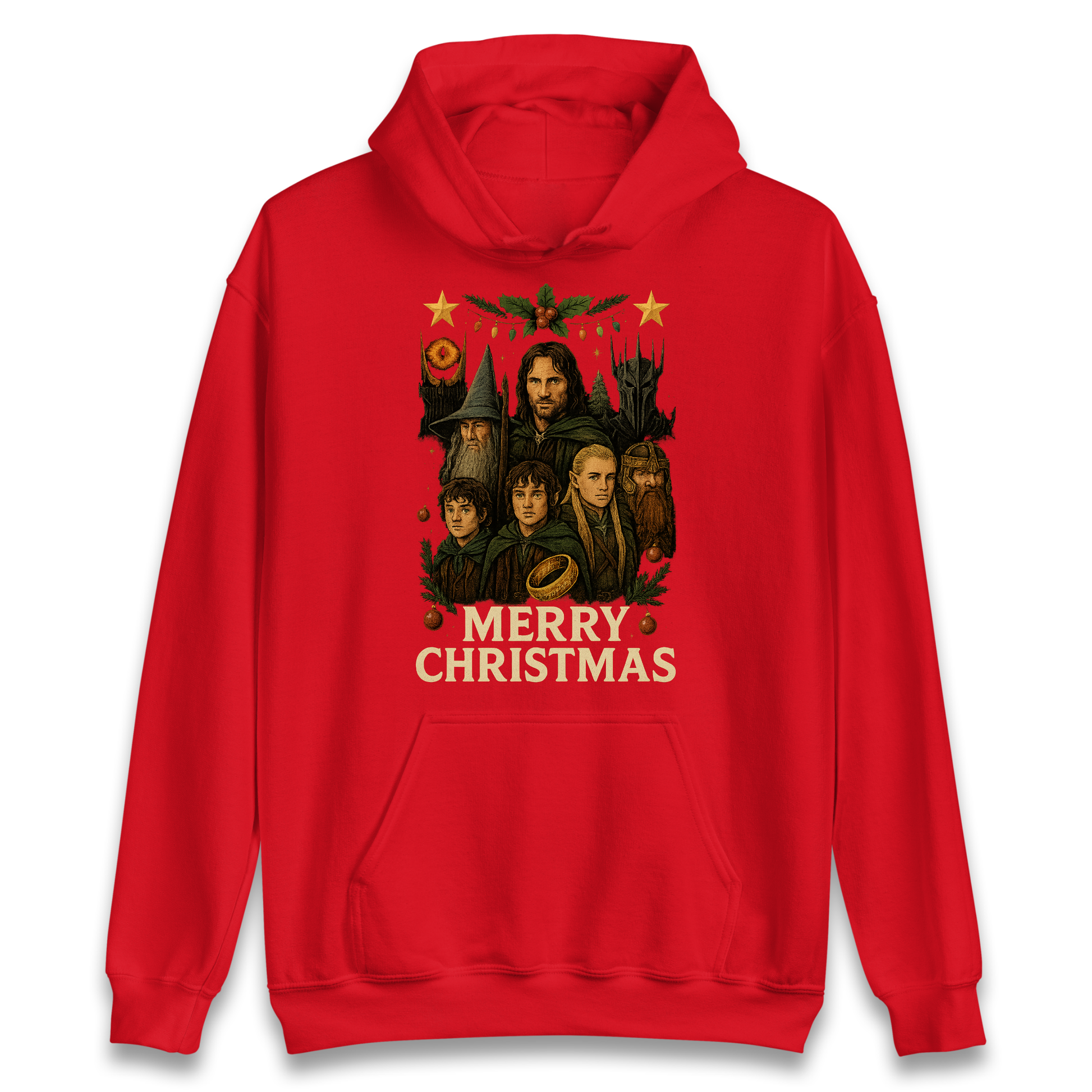 Lord of The Rings Christmas Hoodie