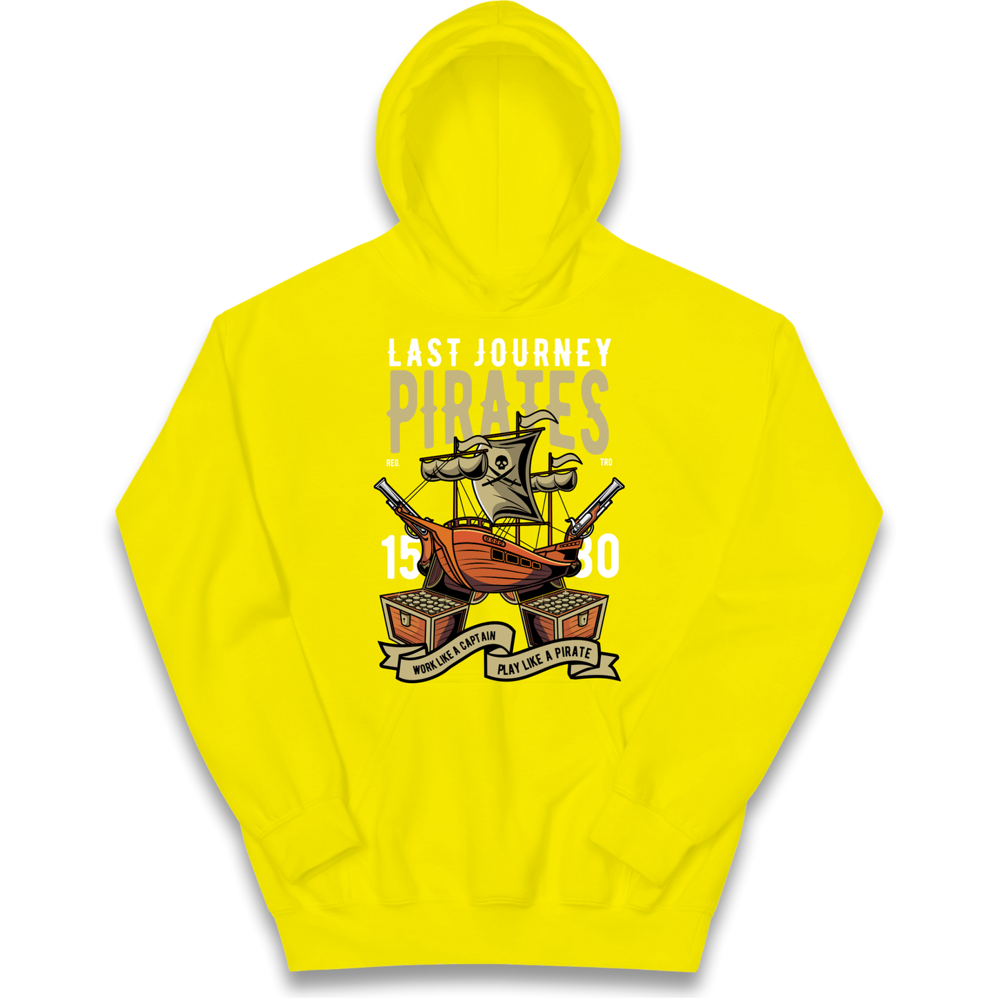 Last Journey Pirates kids hoodie