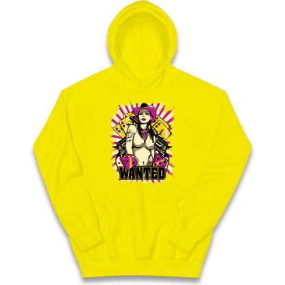 Wanted Ace Of Spades kids hoodie