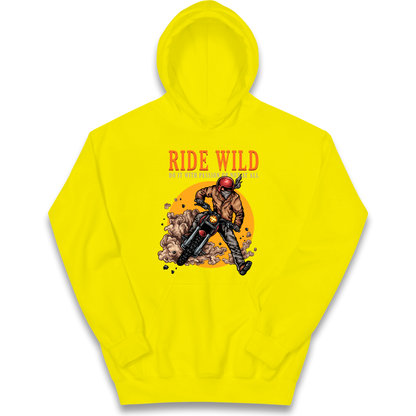 Ride Wild kids hoodie