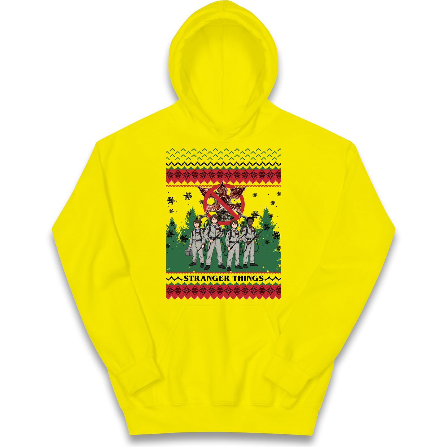 Stranger Things Demogorgon Christmas Kids Hoodie
