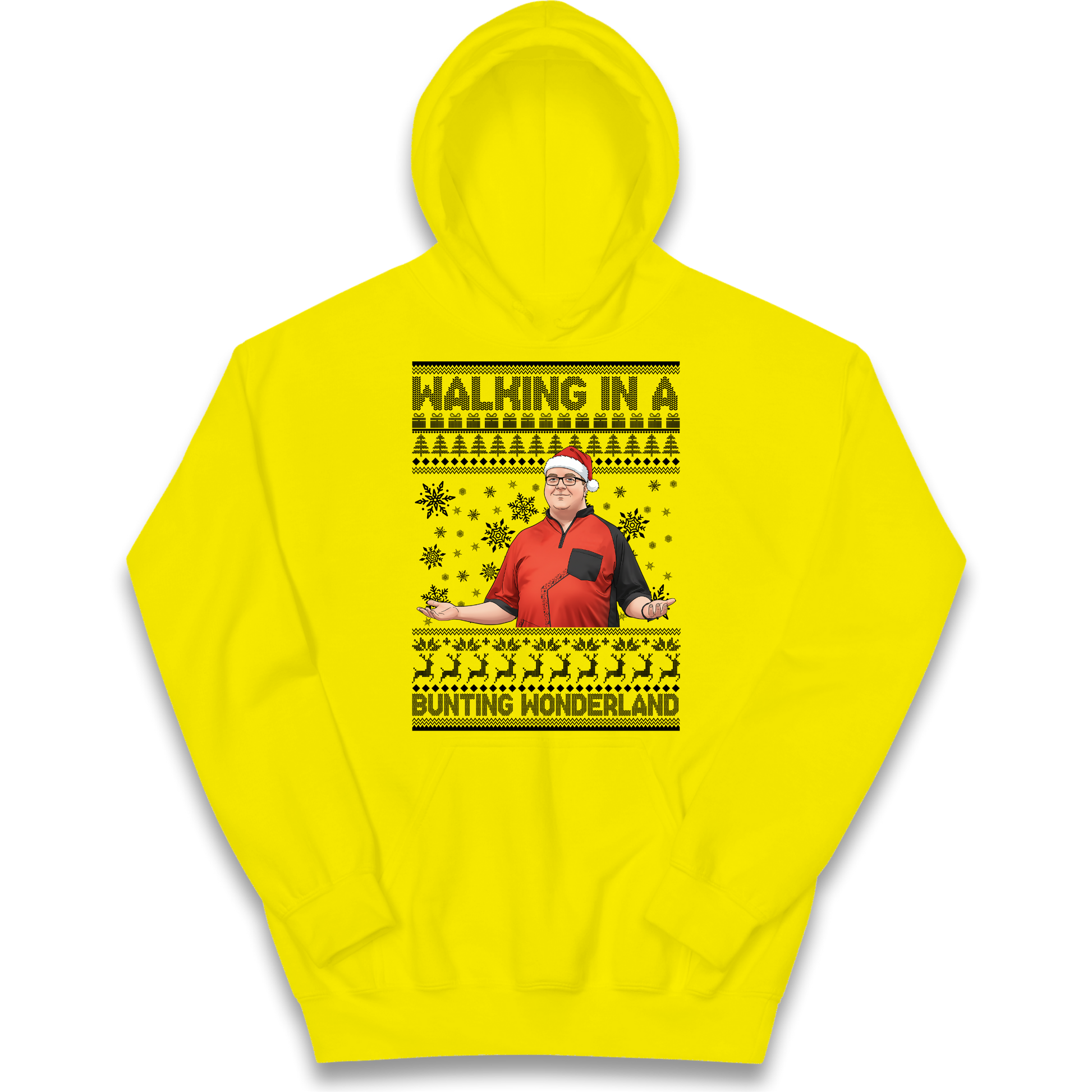 Bunting Wonderland Kids Hoodie