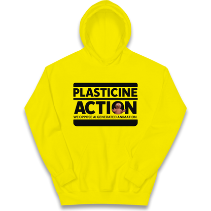 plasticine action kids hoodie