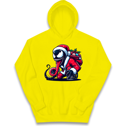 Venom Santa kids hoodie