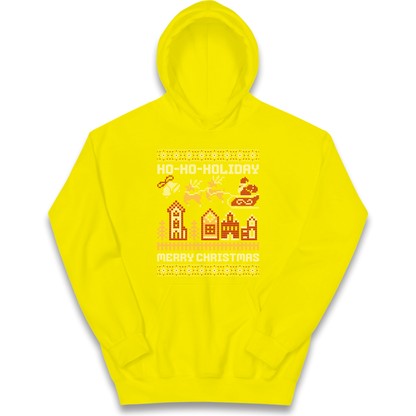 Have Yourself a HO HO HOLIDAY Christmas kids hoodie