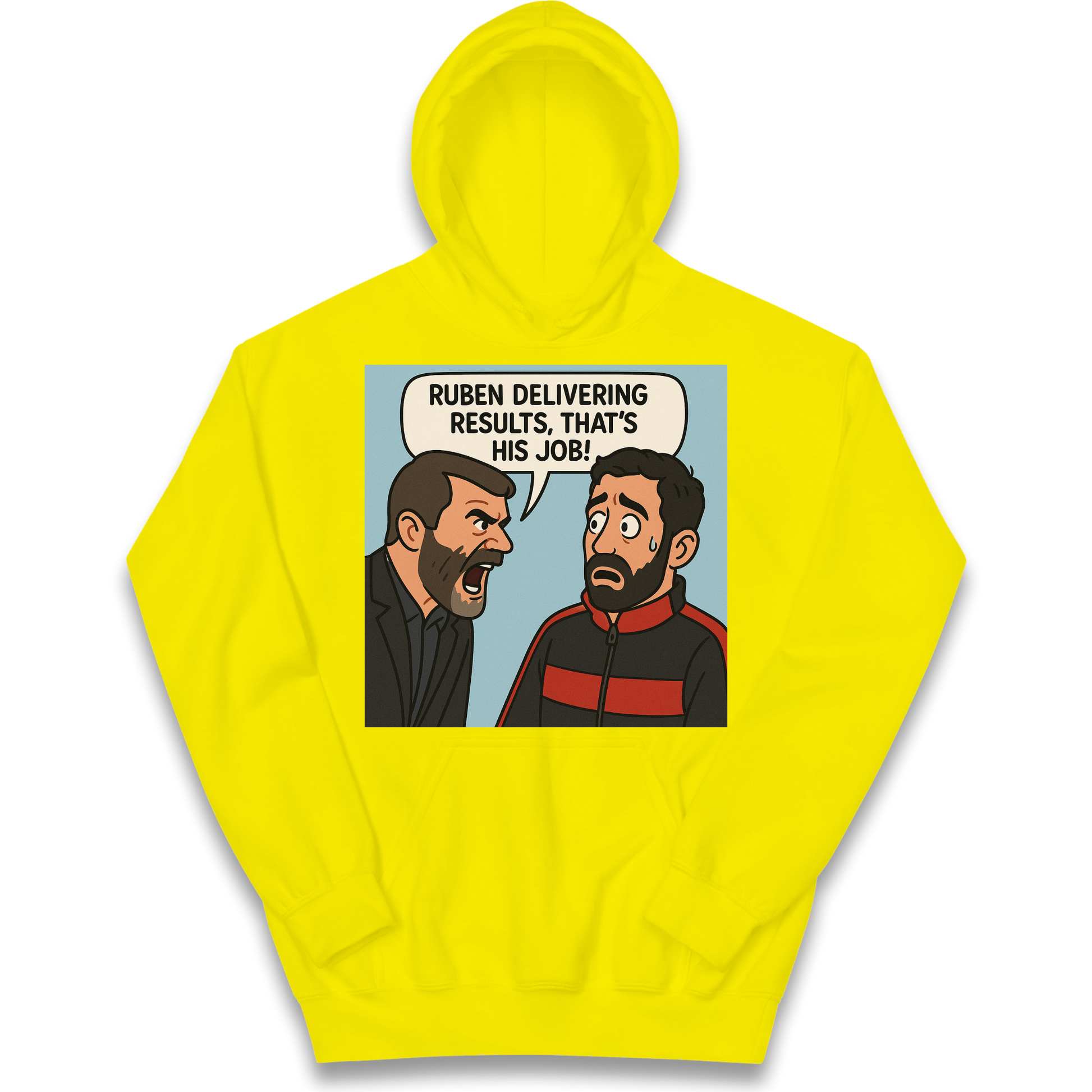 Ruben Delivering Results That's His Job kids hoodie