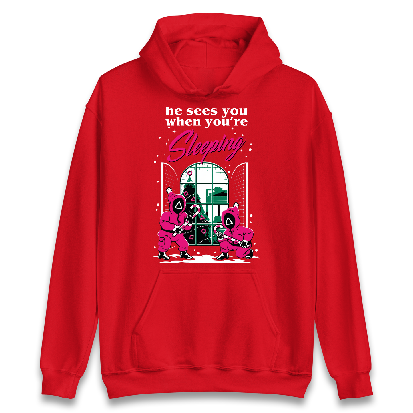 Squid Games Xmas Hoodie
