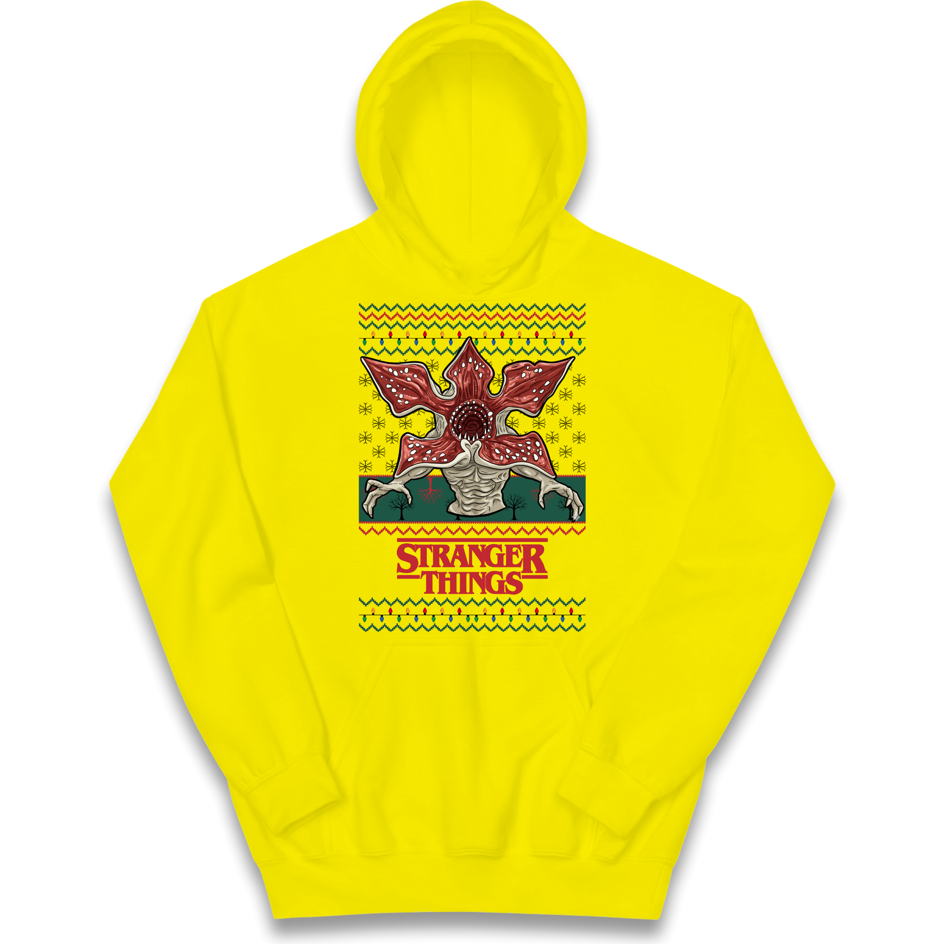 Demogorgon Christmas Kids Hoodie
