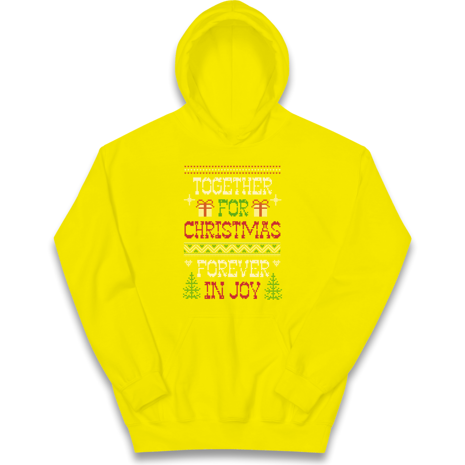 Together for Christmas Forever in Joy Christmas kids hoodie