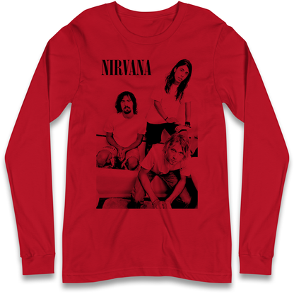 Nirvana Band Longsleeve T Shirt