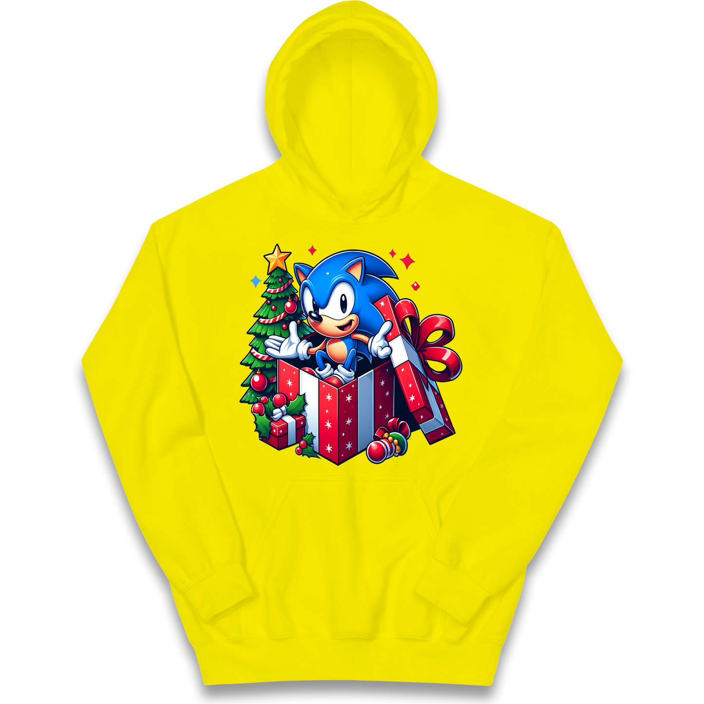 Sonic The Hedgehog Christmas kids hoodie