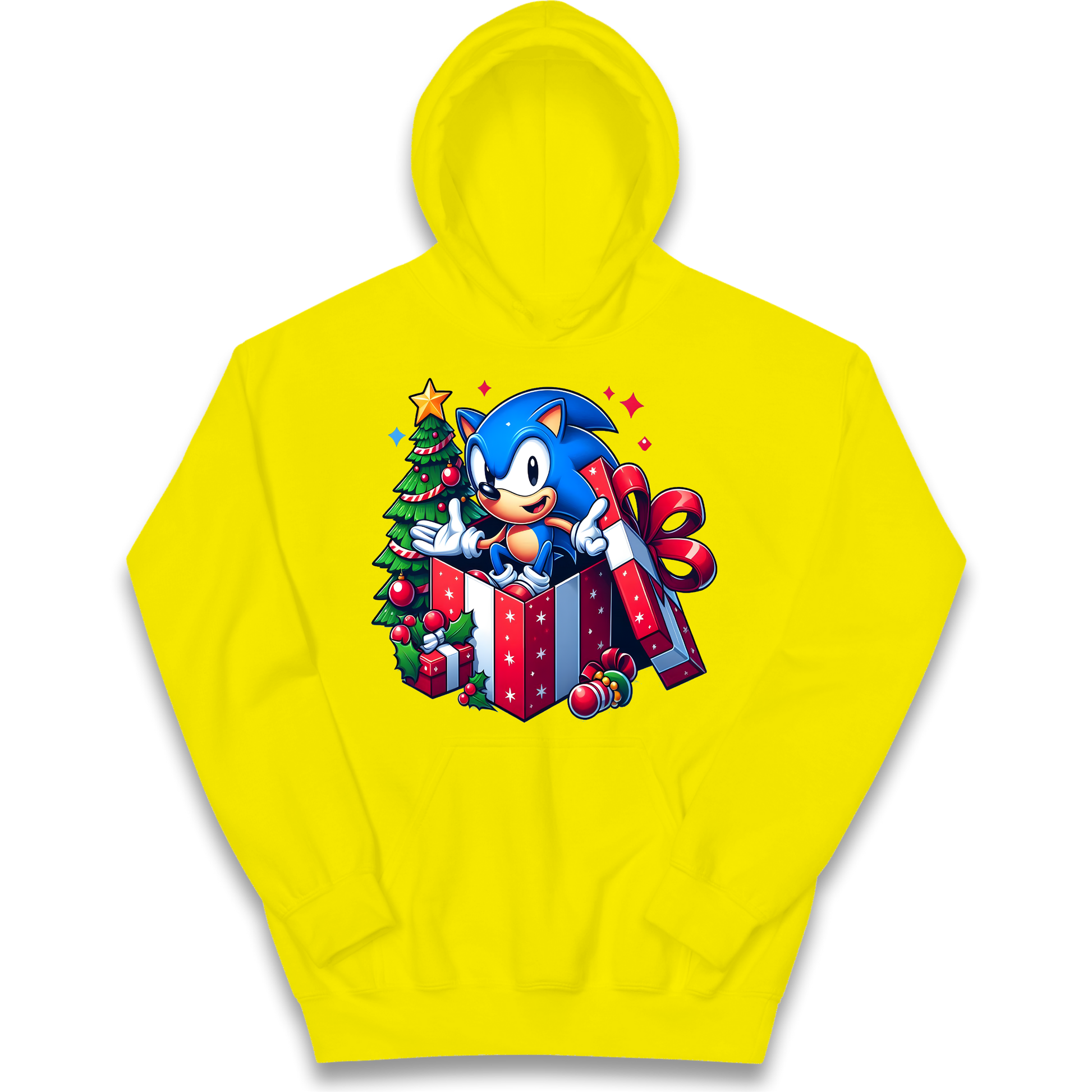 Sonic The Hedgehog Christmas kids hoodie