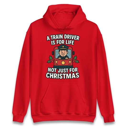 Train Driver Christmas Hoodie