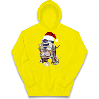 R2D2 Christmas Santa Christmas kids hoodie