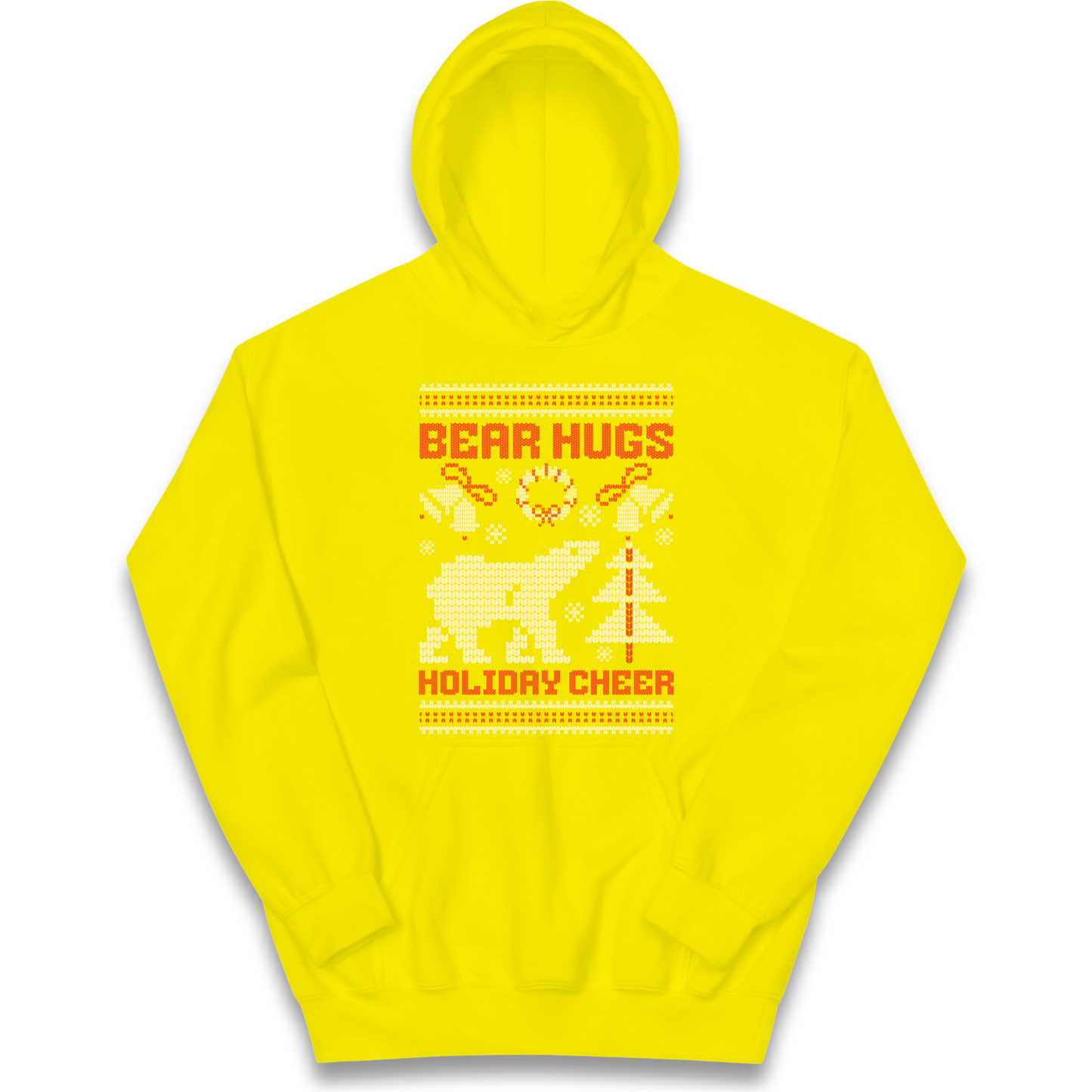 Bear Hugs Holiday Cheer kids hoodie