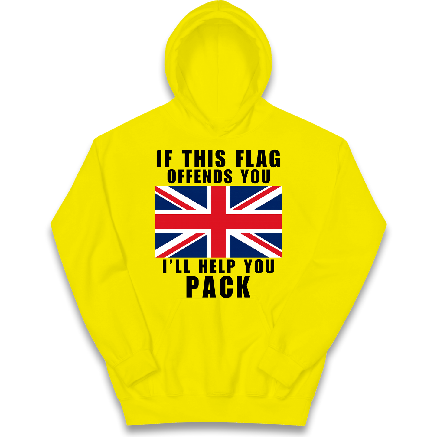 If This Flag Offends You I Will Help You Pack kids hoodie