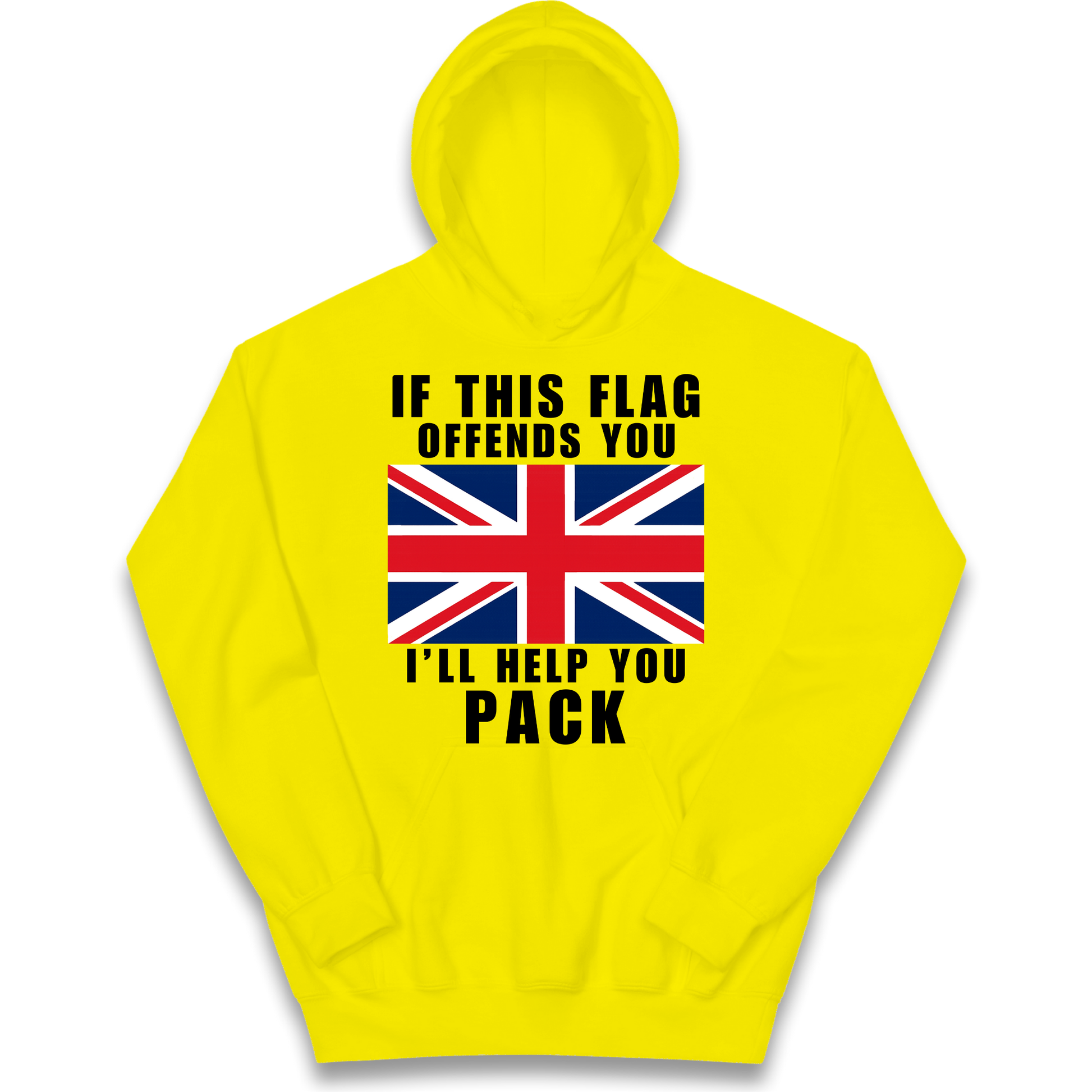 If This Flag Offends You I Will Help You Pack kids hoodie