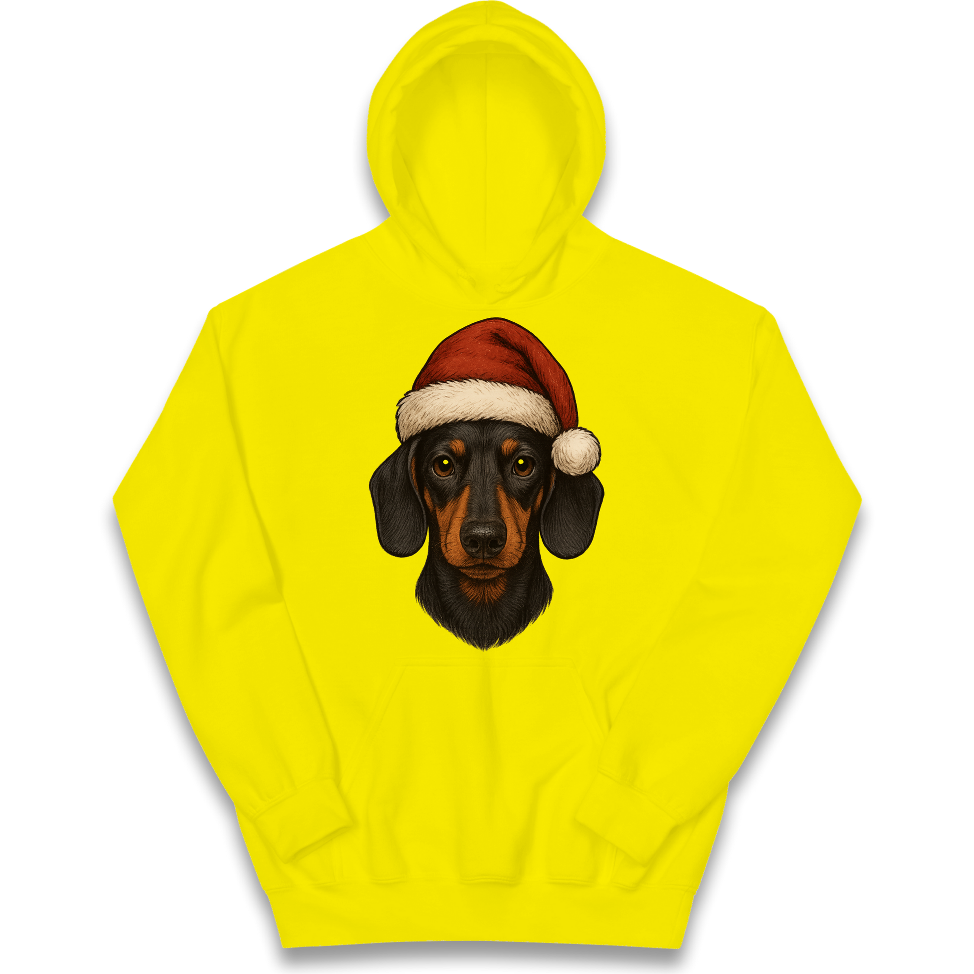 Sausage Dog Christmas Kids Hoodie