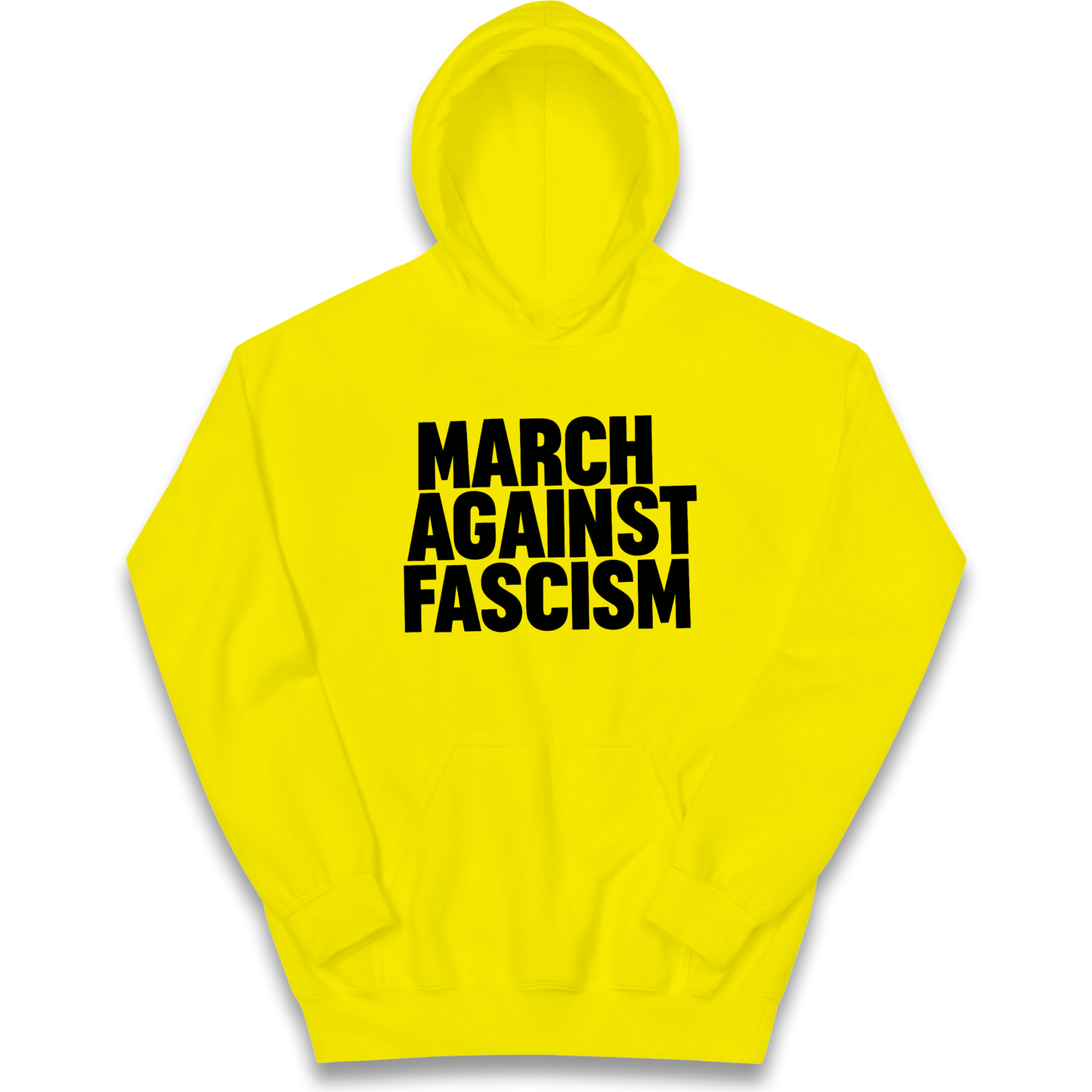 March Against Fascism kids hoodie