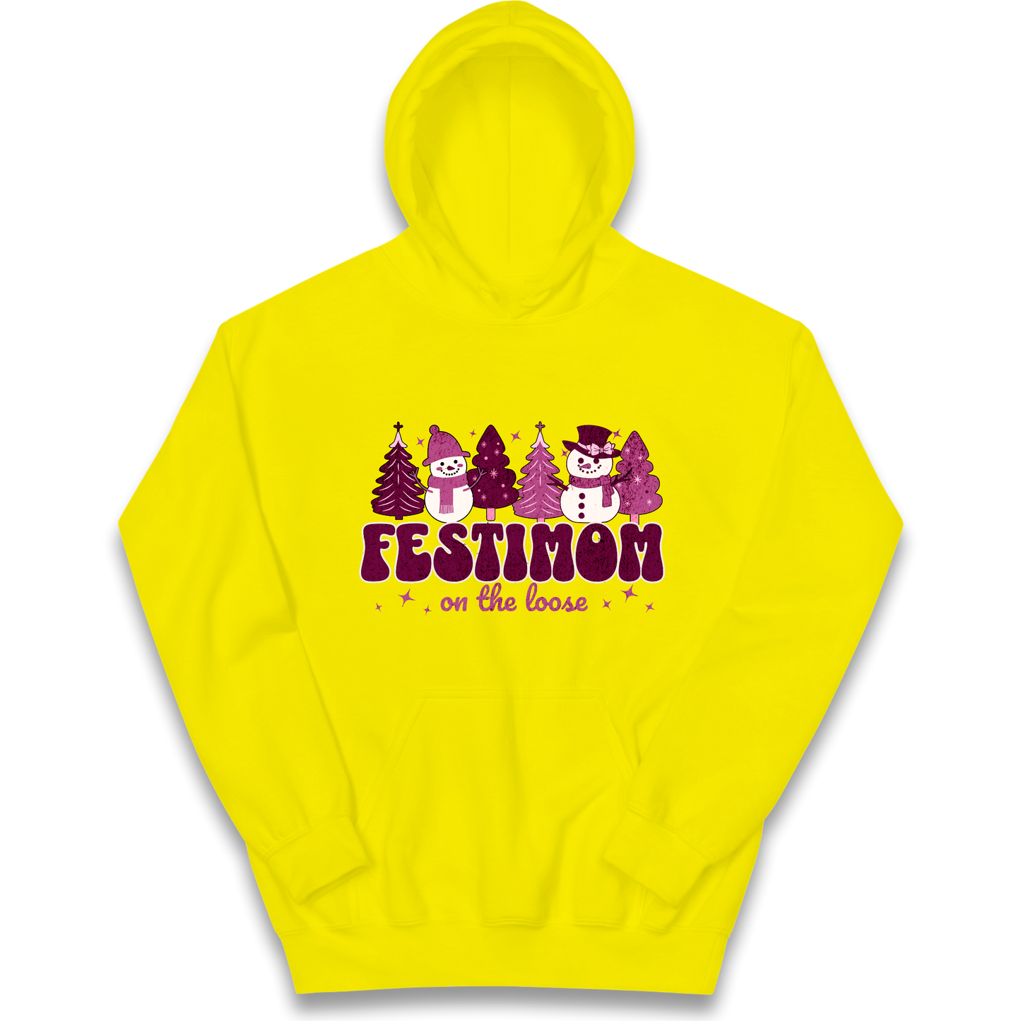 Festimom on The Loose kids hoodie