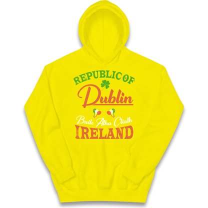 Dublin Ireland kids hoodie