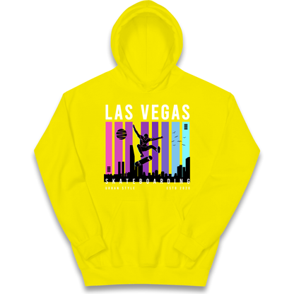 Las Vegas Skateboarding kids hoodie