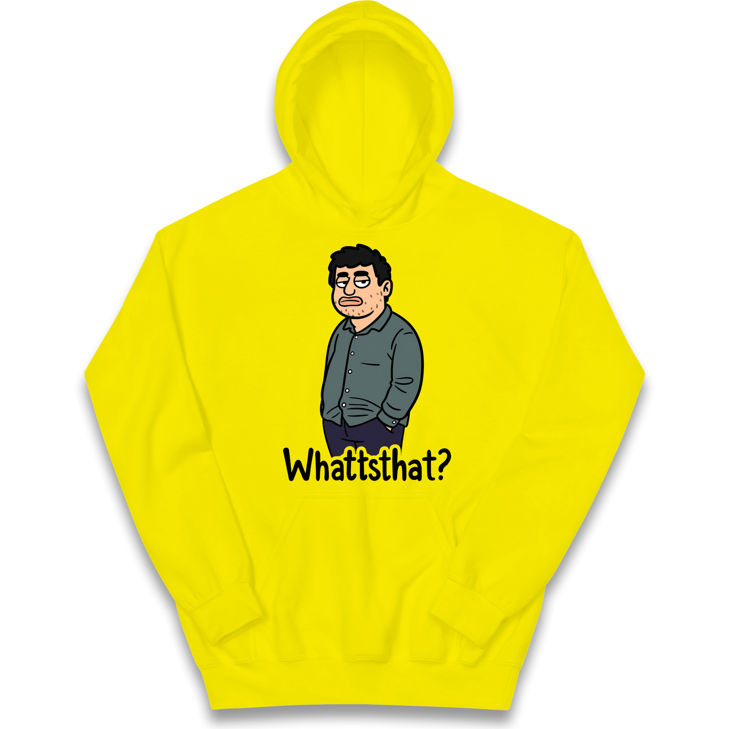 Whattsthat kids hoodie