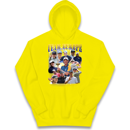 Ryder Cup 2025 Team Europe kids hoodie