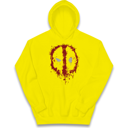 Marvel Deadpool Splatter Icon kids hoodie