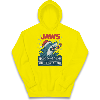Jaws Christmas kids hoodie