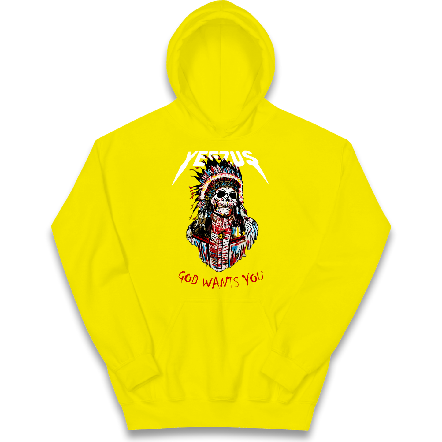 Yeezus God Wants You kids hoodie