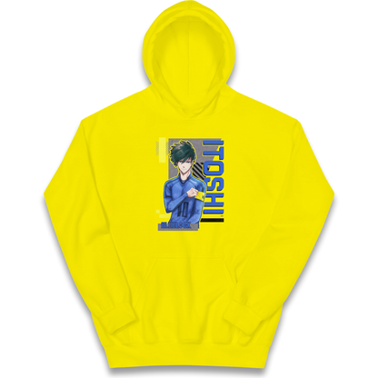 Blue Lock Rin Itoshi kids hoodie