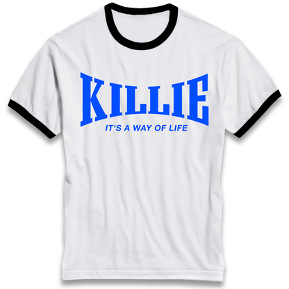 Kilmarnock Football Ringer T Shirt