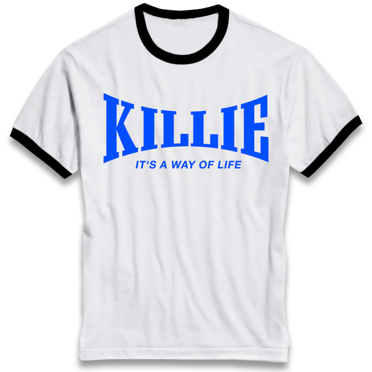 Kilmarnock Football Ringer T Shirt
