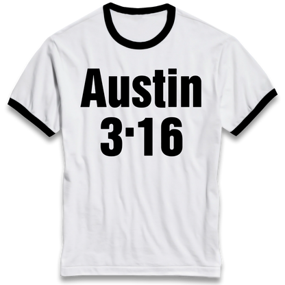 Austin 3 16 Ringer T Shirt