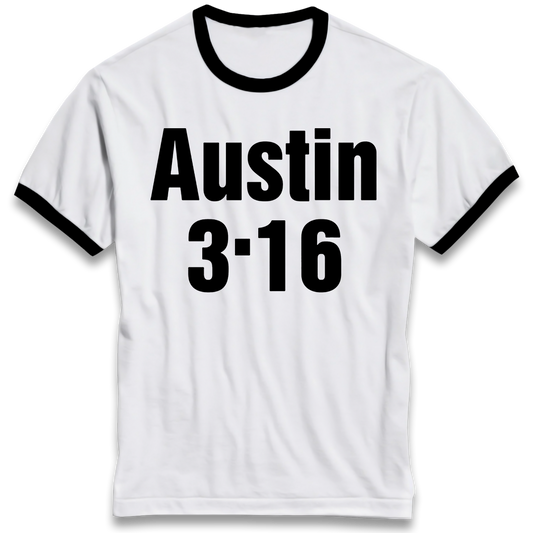 Austin 3 16 Ringer T Shirt