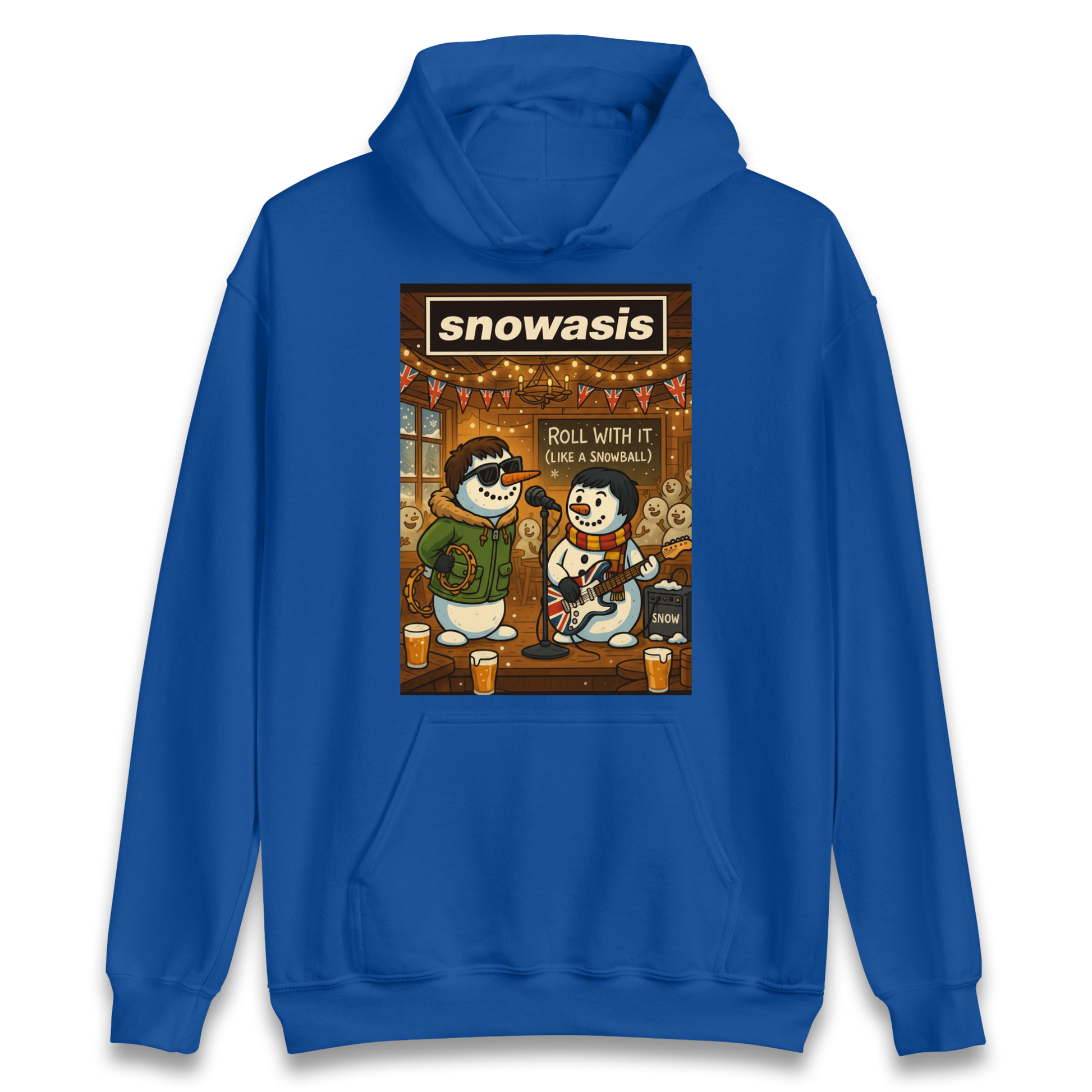 Snowasis Roll Christmas Hoodie