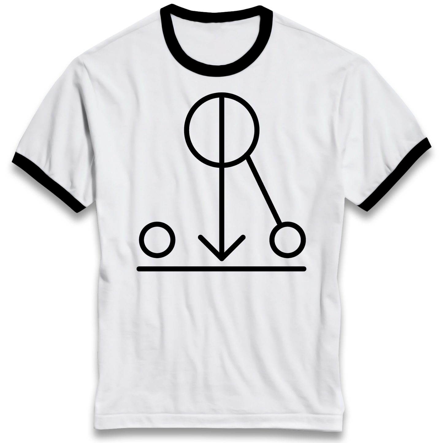 Iron Maiden Band Symbol Ringer T Shirt
