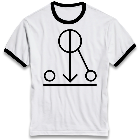 Iron Maiden Band Symbol Ringer T Shirt