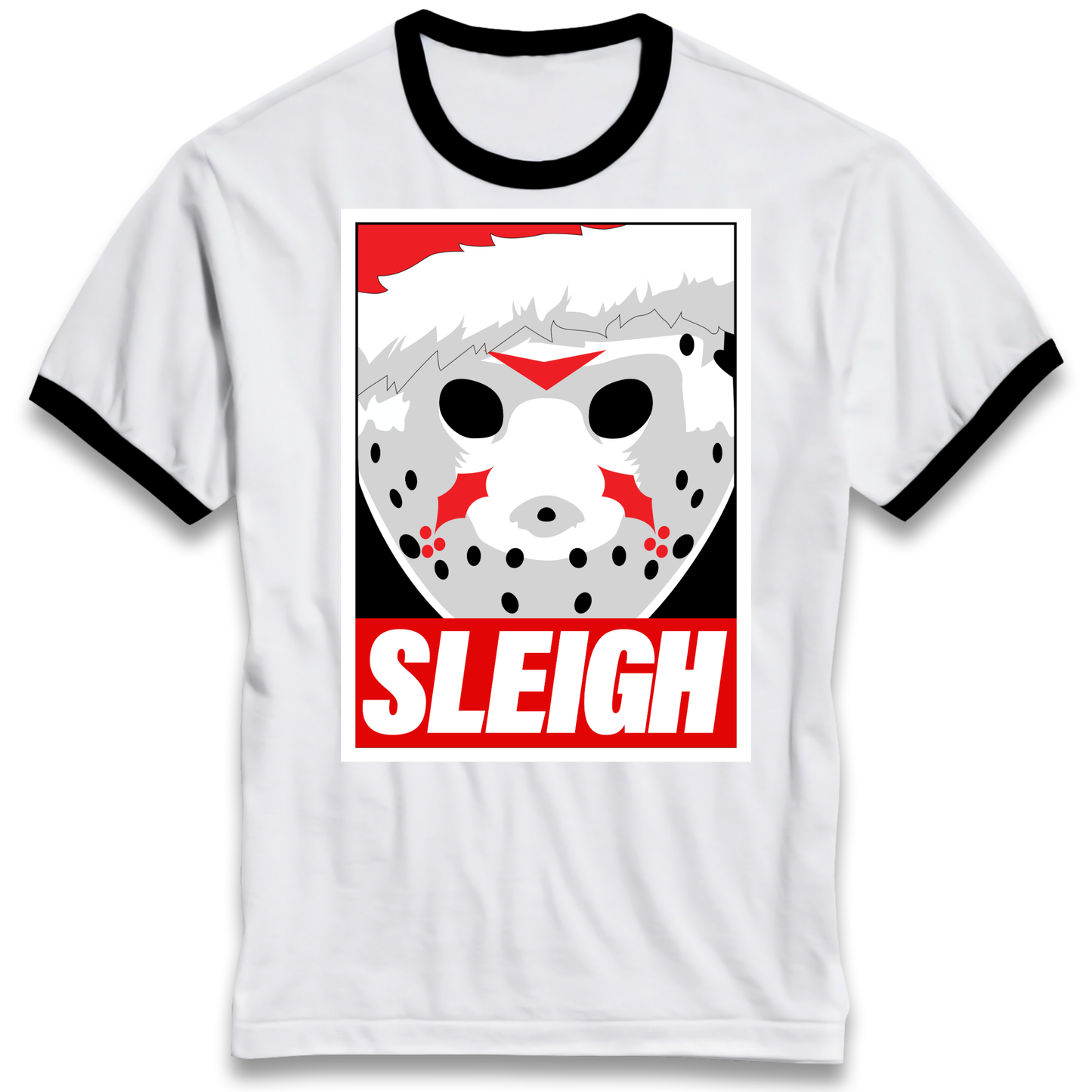 Jason Sleigh Christmas Ringer T Shirt