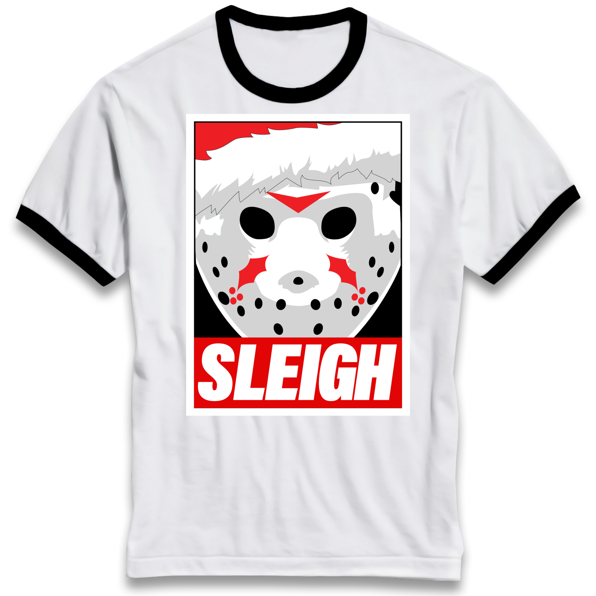 Jason Sleigh Christmas Ringer T Shirt