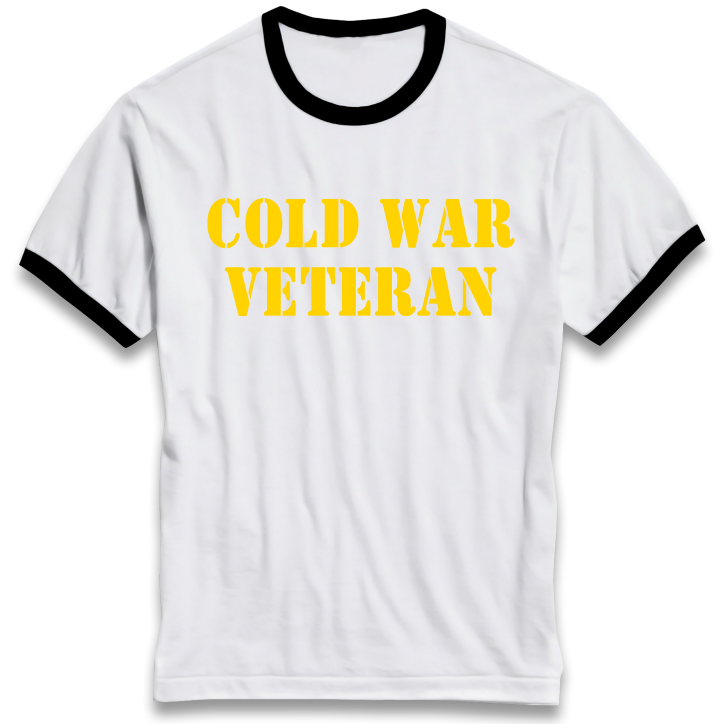 Cold War 1985–1991 Veteran Ringer Tee
