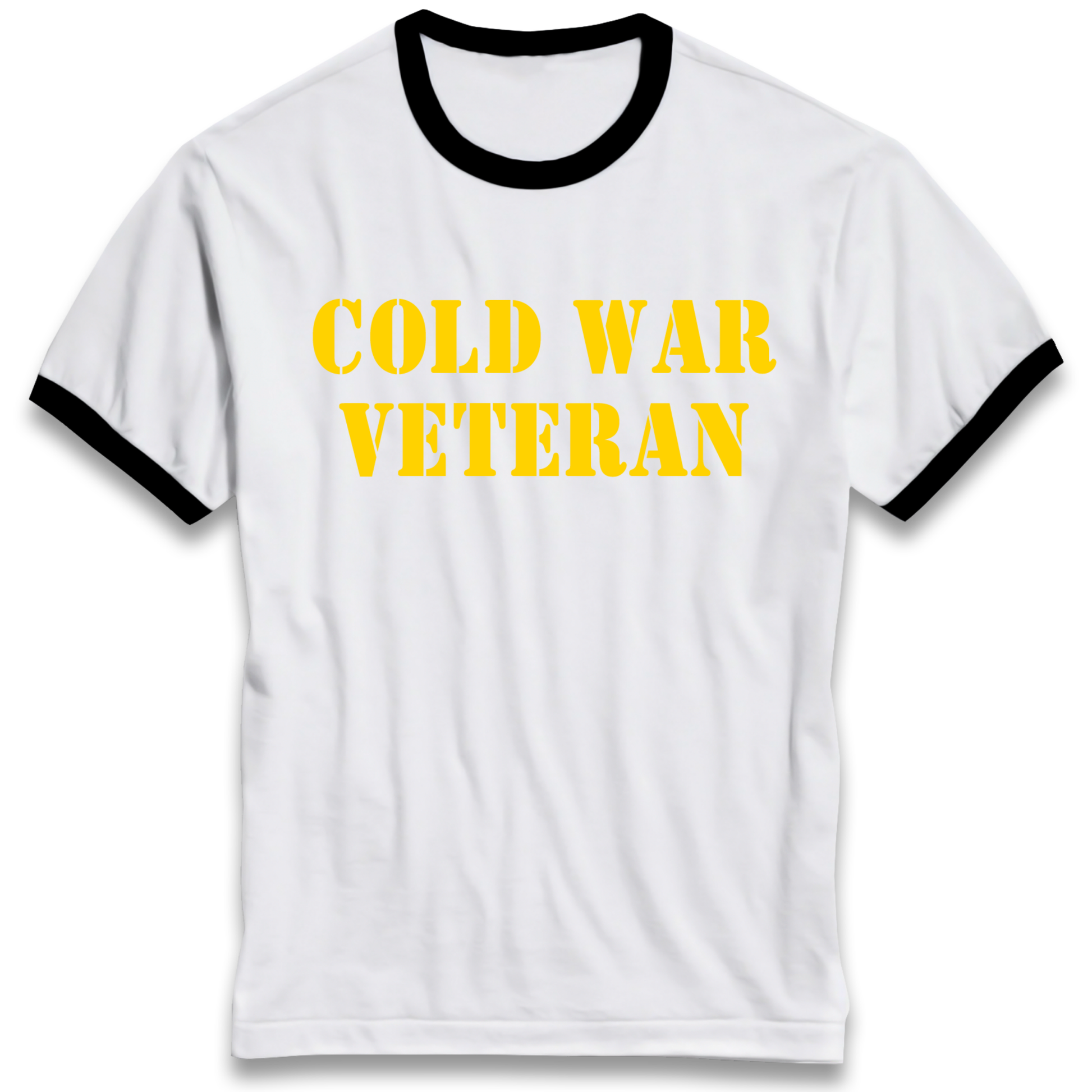 Cold War 1985–1991 Veteran Ringer Tee