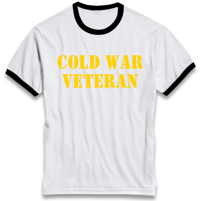 Cold War 1985–1991 Veteran Ringer Tee