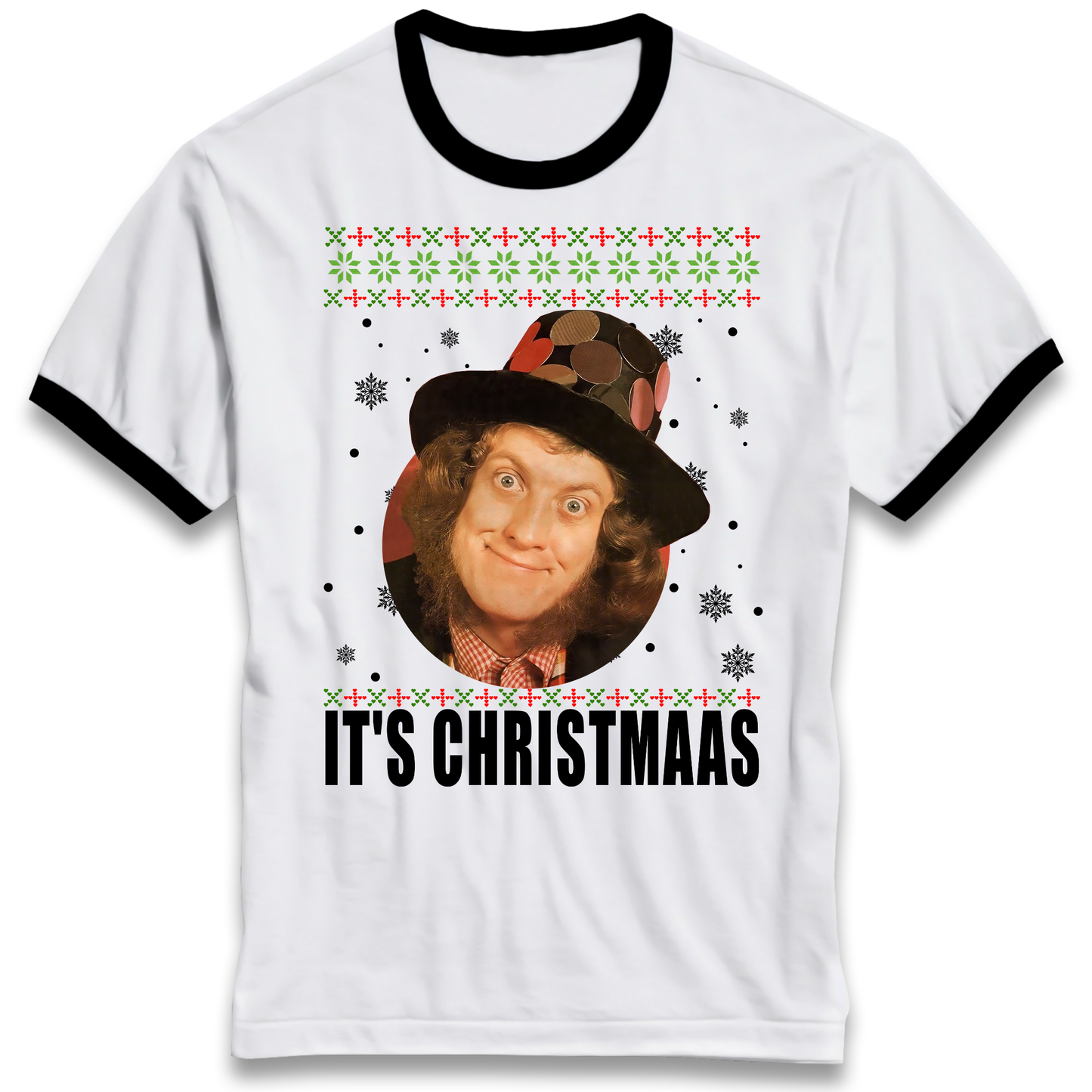 Noddy Christmas Ringer T Shirt