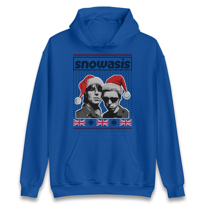 Snowasis Union Jack Christmas Hoodie