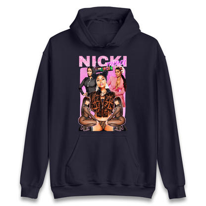 Nicki Minaj Pink Sparkle Bootleg Hoodie