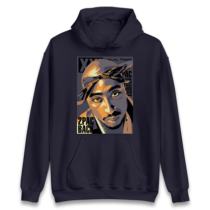 2 Pac Back Hoodie
